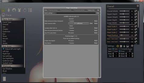 Using AI's/HS2 ABMX's advanced bone sliders.